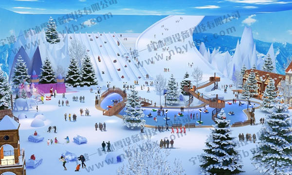 滑雪场效果图2