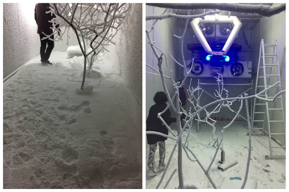 北京大学奥组委造雪实验室用室内造雪机