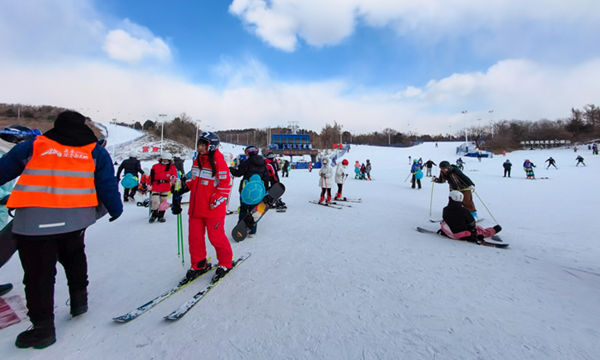 吉林省长春市天定山滑雪场